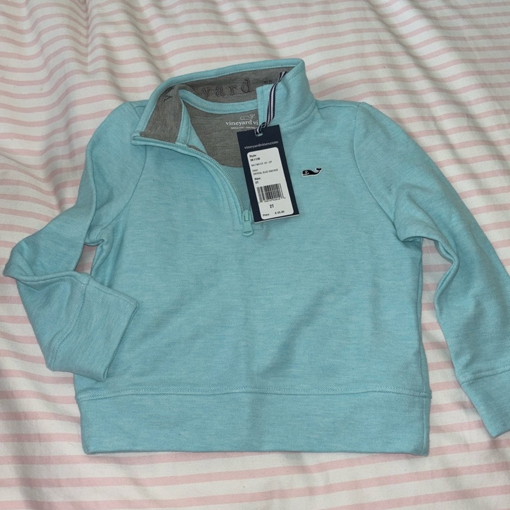 NWT Vineyard Vines 2t half zip